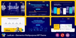 LadiLab Elementor Multipurpose WordPress Theme 1.0.2破解版主题