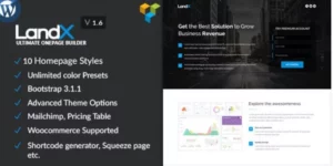LandX Multipurpose WordPress Theme