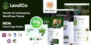 Landco Garden Landscaping WordPress Theme + RTL 1.1.5破解版主题