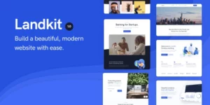 Landkit Multipurpose Business WordPress Theme 1.0.13破解版主题