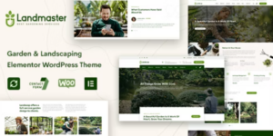 Landmaster Garden Landscaping WordPress Theme 2.1.0破解版主题