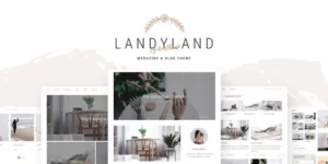 Landyland Clean Blog Theme 1.1破解版主题