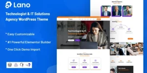 Lano Technologist IT Solutions Agency WordPress Theme 1.0.0破解版主题