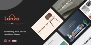 Lanzo Gutenberg WooCommerce WordPress Theme 2.5.5破解版主题