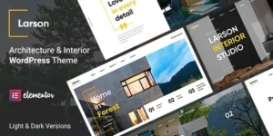 Larson Architecture WordPress Theme 1.3.4破解版主题