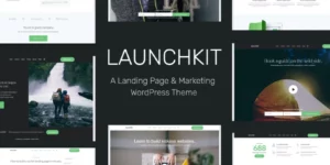 Launchkit Landing Page Marketing WordPress Theme 1.1.23破解版主题
