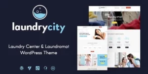 Laundry City | Dry Cleaning Washing Services WordPress Theme 1.2.11破解版主题