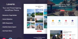 Laveria – Tour and Travel Agency WordPress Theme 1.0破解版主题