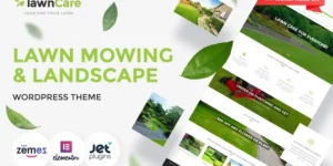 Lawn Care Lawn Mowing Landscape WordPress Theme 1.0.1破解版主题
