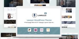 Lawrules | Lawyer WordPress Theme 1.3破解版主题