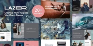 Lazer Creative Multi-Purpose WordPress Theme 1.0破解版主题