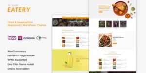 Le Resto Restaurant WordPress Theme 1.3破解版主题