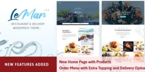 LeMar Seafood Restaurant WordPress Theme 2.1破解版主题