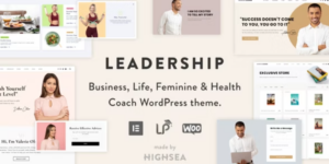 Leadership – Coach Online Courses WordPress 1.0.0破解版主题