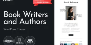 Legend Responsive Book Writers and Authors WordPress Theme 1.0.1破解版主题