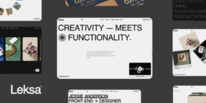 Leksa – Creative Portfolio Showcase Theme 1.0.0破解版主题