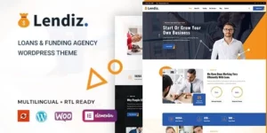 Lendiz Loan Funding Agency WordPress Theme 1.0.1破解版主题