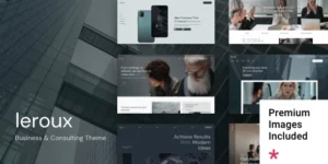 Leroux Business Consulting WordPress Theme 1.0.2破解版主题