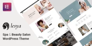 Lesya Beauty Salon Spa WordPress Theme 1.2.0破解版主题
