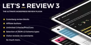 Lets Review WordPress Plugin With Affiliate Options 3.4.0破解版插件