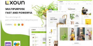 Lexoun Multipurpose WooCommerce Theme 1.3.3破解版主题