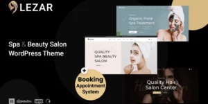 Lezar Spa and Beauty Salon WordPress Theme 1.1.0破解版主题