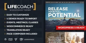 Life Coach WordPress Theme 2.3.2破解版主题