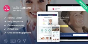 Life Coach and Psychologist Personal WordPress Theme 1.9.1破解版主题