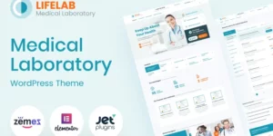LifeLab Medical Laboratory WordPress Theme 1.0.1破解版主题