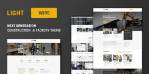 Lightwire Construction And Industry Theme 1.1.0破解版主题
