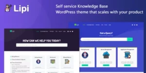 Lipi Self Service Knowledge Base and Creative WordPress Theme 1.5破解版主题