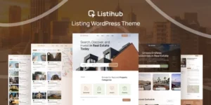 Listihub Listing WordPress Theme 1.0.0破解版主题