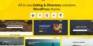Listy Listing Directory WordPress Theme 1.1.0破解版主题