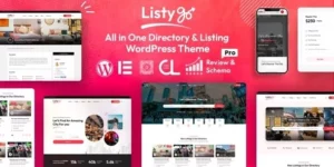 Listygo – Directory Listing WordPress Theme 1.2.9破解版主题