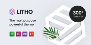 Litho Multipurpose Elementor WordPress Theme 2.2破解版主题