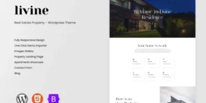 Livine Real Estate Residence WordPress Theme WordPress Theme 1.0破解版主题