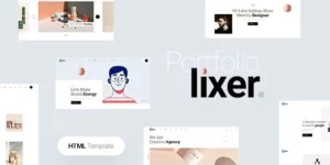 Lixer – Creative Portfolio WordPress Theme 1.1.0破解版主题