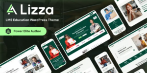 Lizza LMS Education WordPress Theme 1.0.1破解版主题