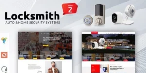 Locksmith Security Systems WordPress Theme 3.5破解版主题