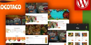 Locotaco Mexican Deliver Restaurant WordPress Theme 1.0破解版主题