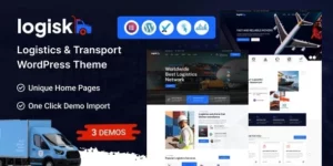 Logisk Transport Logistics WordPress Theme 1.0.1破解版主题