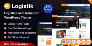 Logistik – Transport Logistics WordPress Theme 1.0.0破解版主题