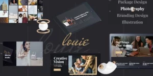 Louie Modern Portfolio Theme for Agencies 1.1.0破解版主题