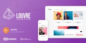 Louvre Minimal Magazine and Blog WordPress Theme 1.0.8破解版主题