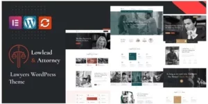 Lowlead Attorney Lawyers WordPress Theme 1.0.0破解版主题