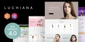 Luchiana Cosmetics Beauty Shop Theme 4.31破解版主题