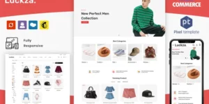 Luckza Multipurpose WooCommarce Fashion Theme WordPress Theme 1.0破解版主题