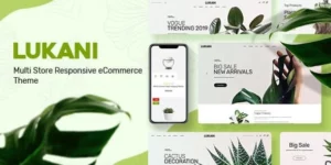 Lukani Plant Store Theme for WooCommerce WordPress 1.1.4破解版主题