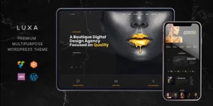 Luxa Luxury Black MultiPurpose WordPress Theme 1.2.1破解版主题