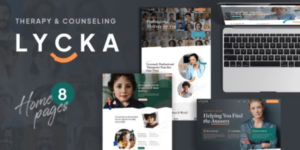 Lycka Therapy Counseling WordPress Theme 1.0.6破解版主题